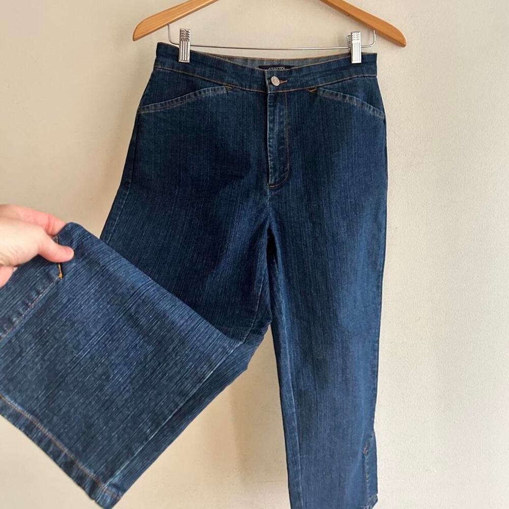 Vintage bill blass denim capri